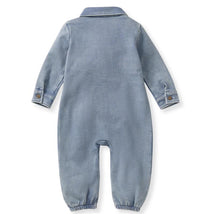 Burts Bees - Acid Wash Infant Jumpsuit Flint Image 2
