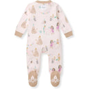Burts Bees - Baby Girl Tea Time Sleep & Play, Dawn Image 2