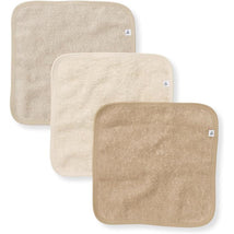 Burt's Bees - Baby Infant Washcloths, 100% Organic Cotton, Knit Terry, 3Pk, Oat Image 1