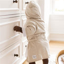 Burts Bees - Baby Neutral Robe Hooded Solic, Oatmeal, 0/9M Image 3