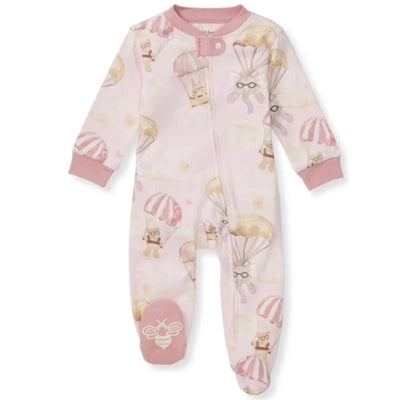Burts Bees - Baby Parachute Pals Sleep & Play, Chalky Pink Image 1