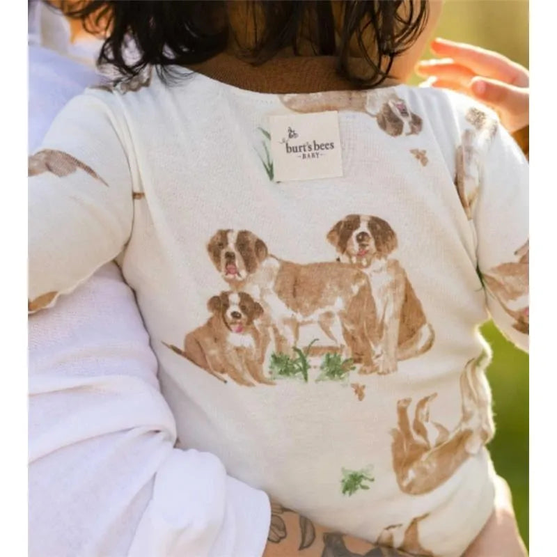 Burts Bees - Baby Unisex St Bernard Sleep & Play, Oat Image 3
