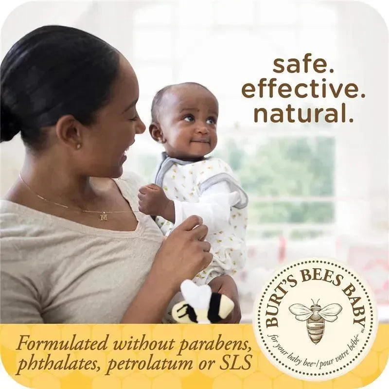 Burts Bees Baby Wipes Fragance Free, Baby Chlorine-Free Wipes 72Ct Image 3