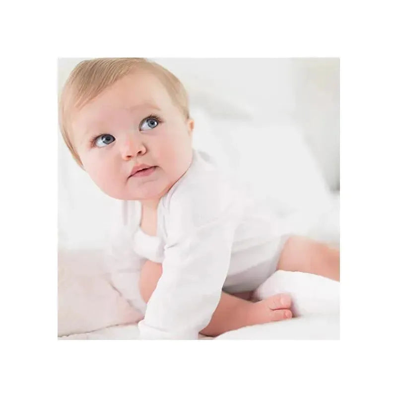 Burt's Bees Baby Essentials Long Sleeve Bodysuit 5-Pack Preemie Image 3