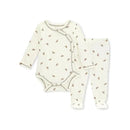 Burts Bees - Golden Bee Bodysuit & Footed Pant Set Image 1