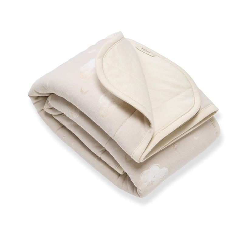 Burt's Bees - Good Night Sky Reversible Blanket, Limestone Image 5