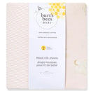 Burts Bees - Set Of 2 Good Night Sky Crib Sheets, Ranunculus Image 2