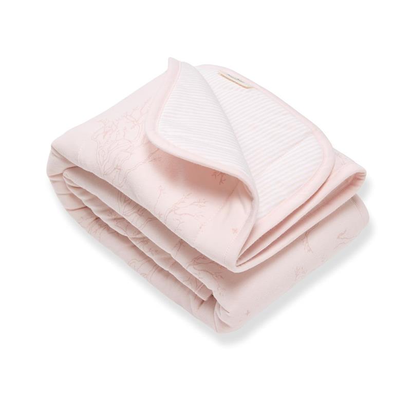 Burt's Bees - Swaying Branches Reversible Blanket, Ranunculus Pink Image 3