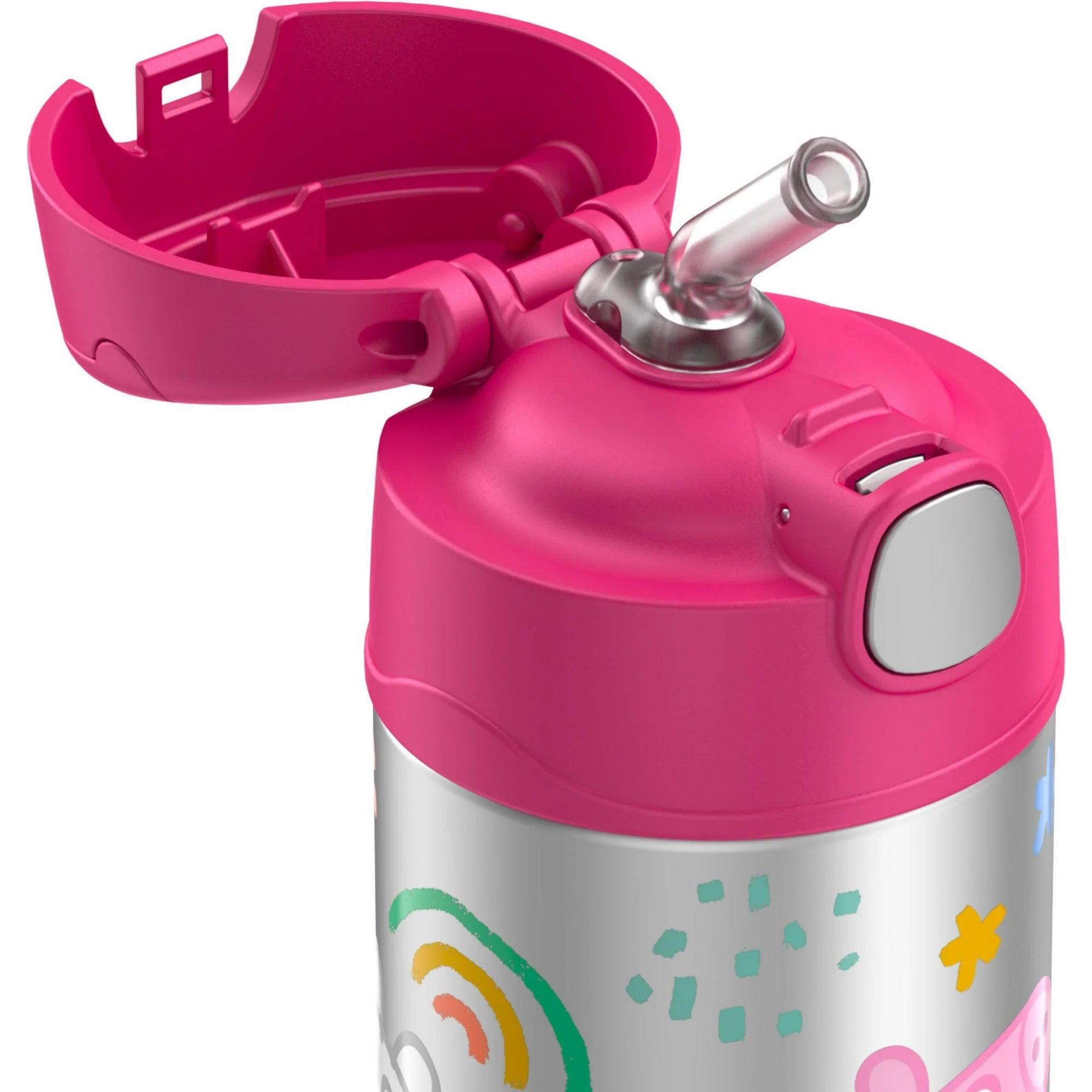 Garrafa Thermos Funtainer 12 Oz, Peppa Pig