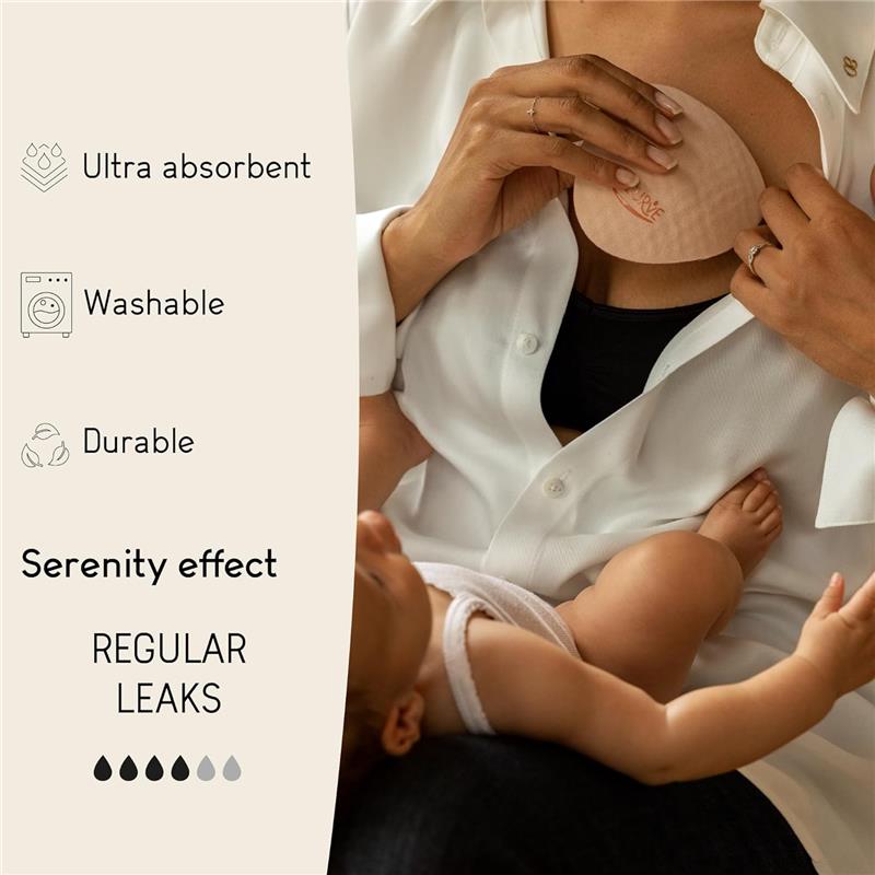 Cache Coeur - Essential Plus - 3 Pairs Of Nursing Pads Regular Leaks Slim, White Image 3