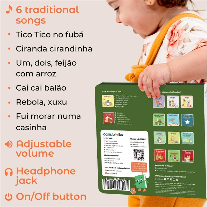 Cali's Book - Brazilian Nursery Rhymes - Headphone Edition Image 4