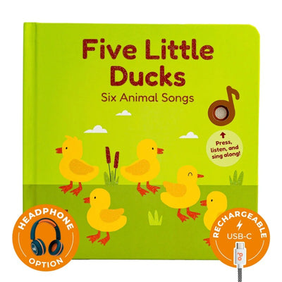 Cali's Book - Five Little Ducks Nursery Rhymes - Headphone Edition Image 1