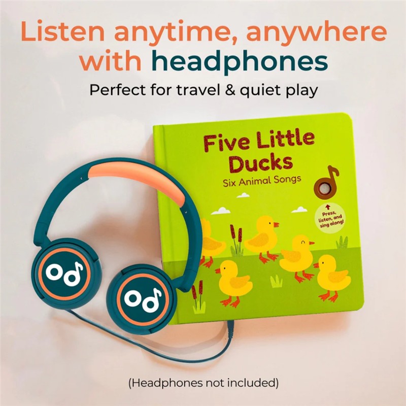 Cali's Book - Five Little Ducks Nursery Rhymes - Headphone Edition Image 6