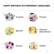 Cali's Books - Happy Birthday In Six Languages Image 3