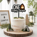 ONE Happy Camper First Birthday Cake Topper