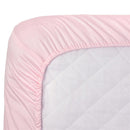 Carter' s Sateen Fitted Crib Sheet, Pink Image 2
