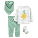 Carter's - 4-Piece Veggie Baby Outfit Set Image 1