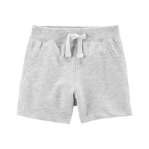 Carters - Baby Boy Pull-On French Terry Shorts, Grey Image 1