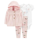 Carters - Baby Girl 3Pk Little Cardigan Set, Pink Image 1