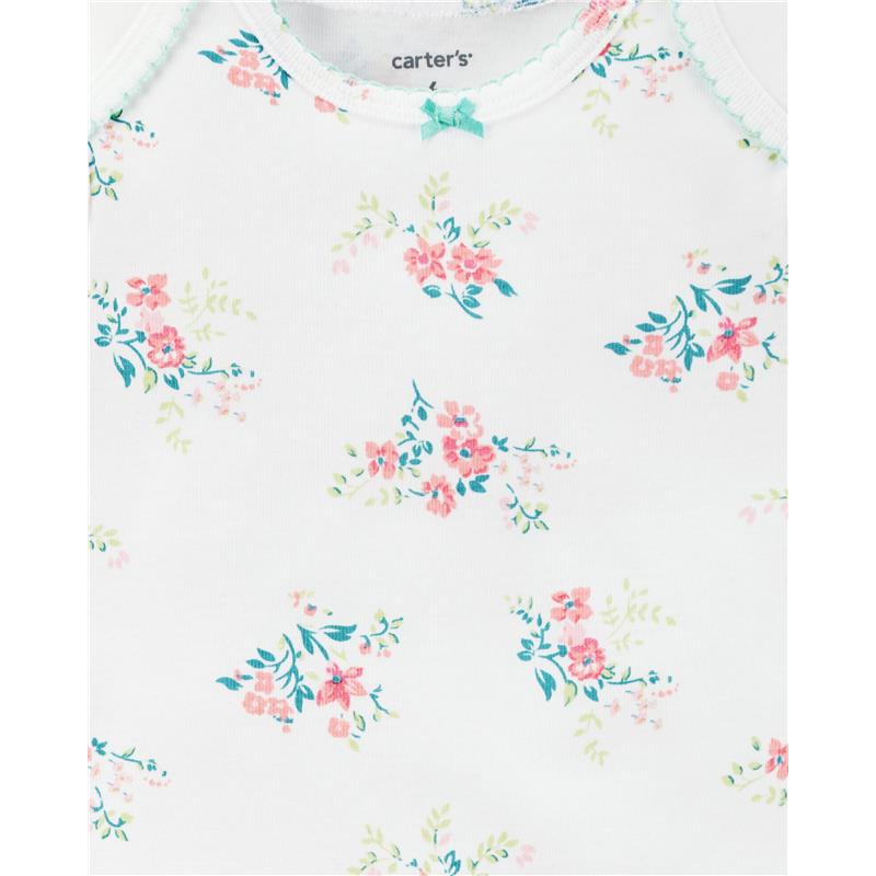 Carter's Girls' 3-Piece Little Character Set, Green Image 2