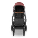Uppababy - Cruz V2 Stroller, Lucy (Rosewood Mélange/Carbon Frame/Saddle Leather) Image 8