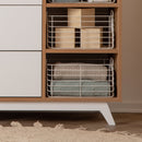 Central Park 3-Drawer, Two Shelf Nursery Dresser