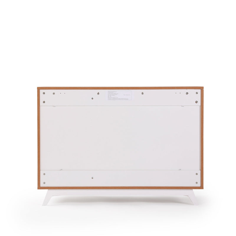 Central Park 3-Drawer, Two Shelf Nursery Dresser