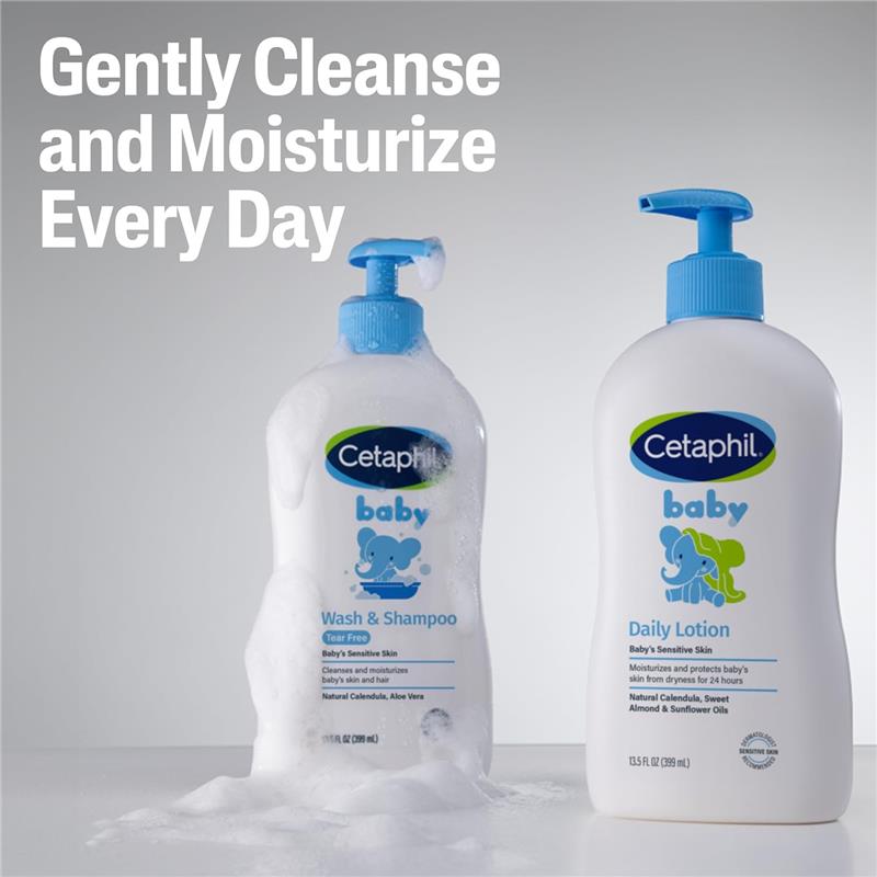 Cetaphil Baby Daily Lotion 13.5 Oz Image 3