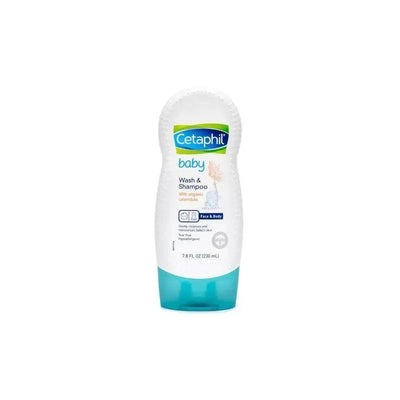 Cetaphil Baby Wash & Shampoo, 7.8 oz. Image 1