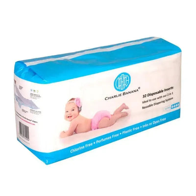 Charlie Banana - 32Ct Disposable Inserts Image 1