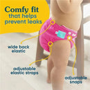 Charlie Banana - Hot Pink Baby Fleece Reusable and Washable Cloth Diaper System Image 4