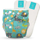 Charlie Banana - Gone Safari One Size Reusable Cloth Diaper with Fleece Image 1