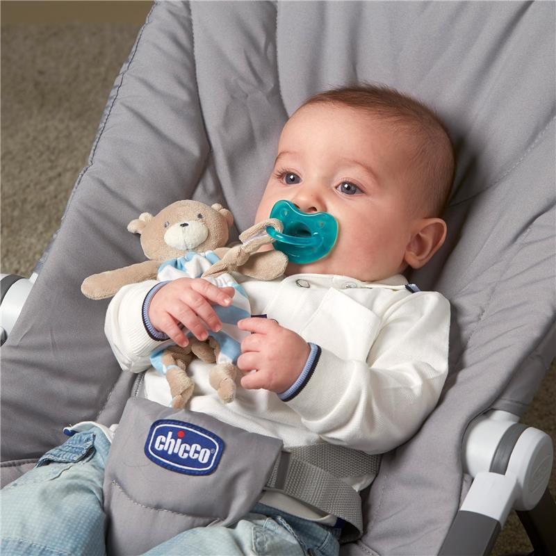 Chicco - 2Pk Feeding Physioforma Orthodontic Silicone Pacifier Blue/Green, 16/24M Image 2