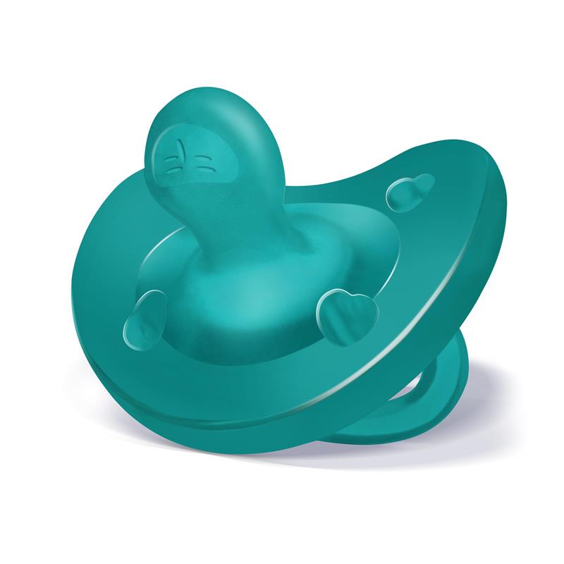 Chicco - 2Pk Feeding Physioforma Orthodontic Silicone Pacifier Blue/Green, 16/24M Image 5