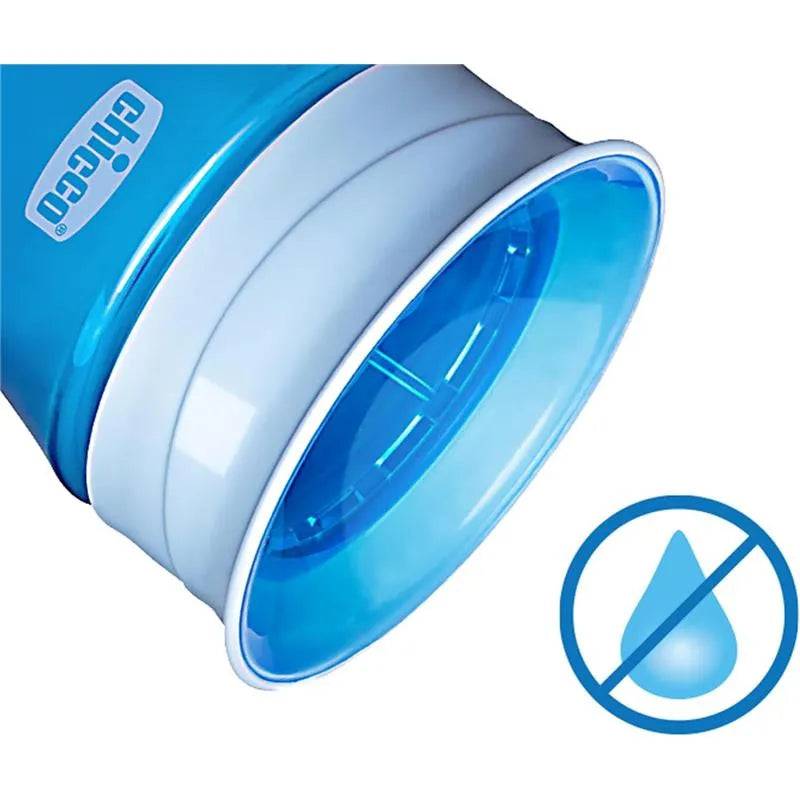 Chicco - 360° Spoutless Rim Trainer Sippy Cup 9M+ | Blue Image 7