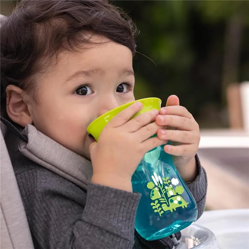 Chicco - 360° Spoutless Rim Trainer Sippy Cup 9M+ | Green Image 7