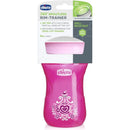 Chicco - 360° Spoutless Rim Trainer Sippy Cup 9M+ | Pink Image 3