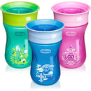 Chicco - 360° Spoutless Rim Trainer Sippy Cup 9M+ | Pink Image 6