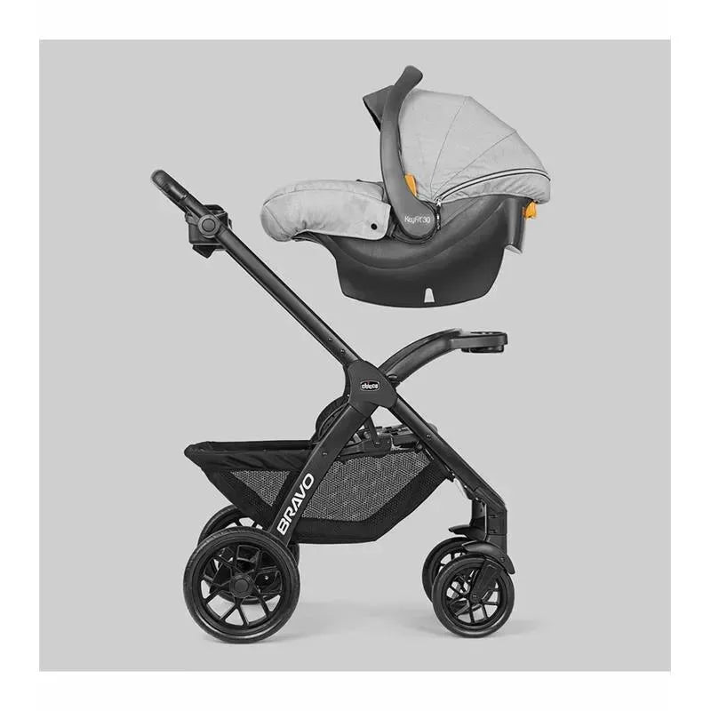 Chicco - Bravo LE Trio Travel System, Driftwood Image 5