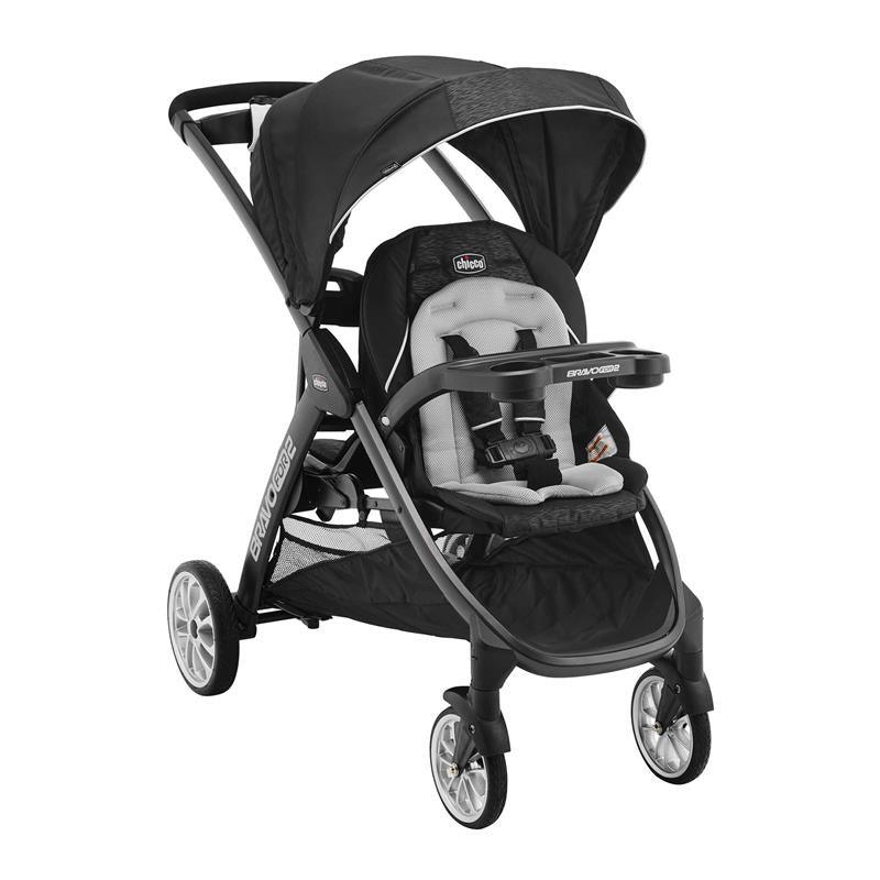 Chicco - BravoFor2 LE Standing/Sitting Double Stroller, Crux Image 7