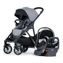 Chicco Corso LE ClearTex Modular Travel System with Corso LE Stroller & KeyFit Max ClearTex Infant Car Seat and Base, Canyon Image 1