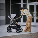 Chicco Corso LE ClearTex Modular Travel System with Corso LE Stroller & KeyFit Max ClearTex Infant Car Seat and Base, Canyon Image 4