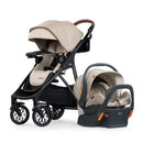 Chicco Corso Primo Cleartex Modular Travel System, Hazelnut Image 1