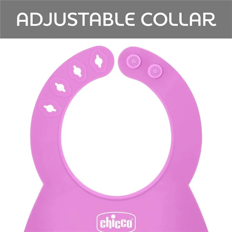 Chicco - Easy Start Silicone Feeding Gift Set 6M+ | Pink Image 4