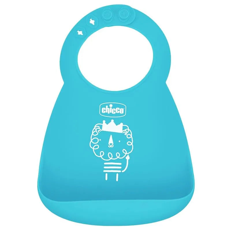 Chicco - Easy Start Silicone Feeding Gift Set 6M+ | Teal Image 3