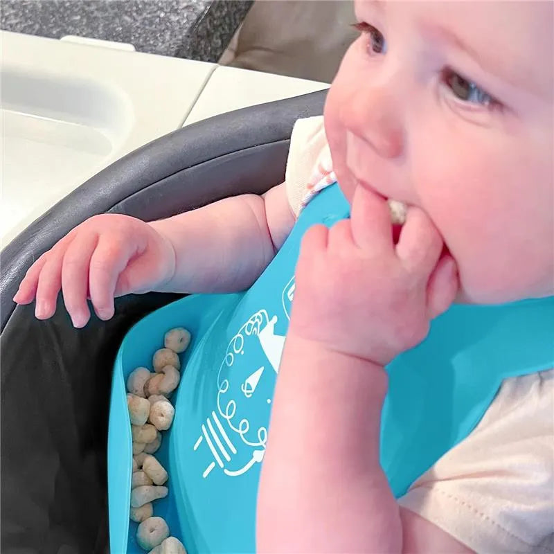Chicco - Easy Start Silicone Feeding Gift Set 6M+ | Teal Image 8