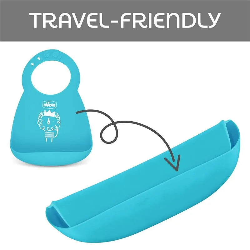 Chicco - Easy Start Silicone Feeding Gift Set 6M+ | Teal Image 9