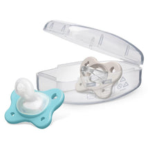 Chicco Feeding - Physioforma Dual Soft Pacifier Grey/Ultramarine 6-16M, 2Pk Image 2
