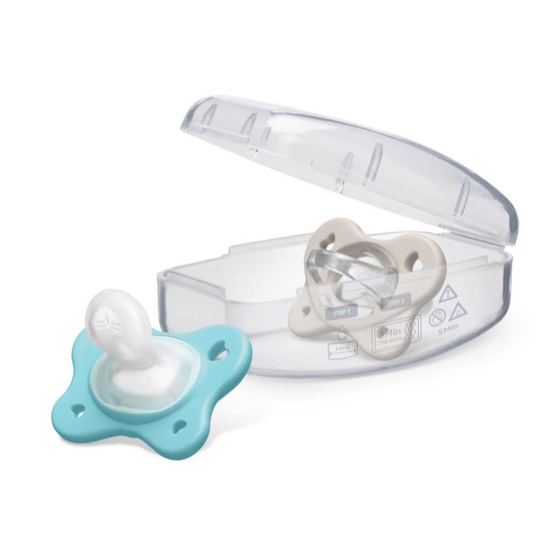 Chicco Feeding - Physioforma Dual Soft Pacifier Seafoam 0-2M, 2Pk Image 6