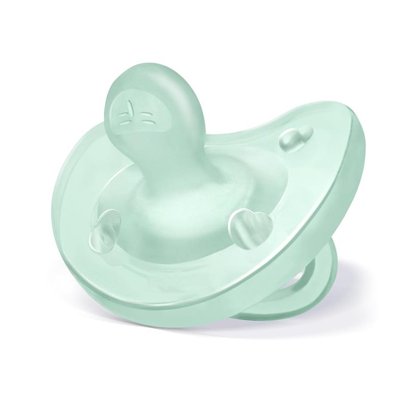 Chicco Feeding - Physioforma Orthodontic Silicone Pacifier Light Blue/Green 0-6M, 2Pk Image 7